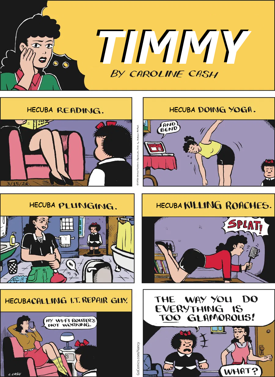 Nancy Is Timmy. Timmy Is Nancy